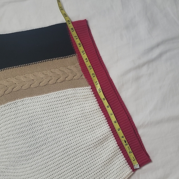 Ten Sixty Sherman color block sweater sz XL - Picture 8 of 11